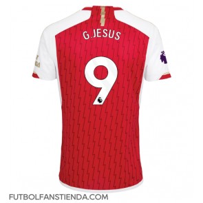 Arsenal Gabriel Jesus #9 Primera Equipación 2023-24 Manga Corta